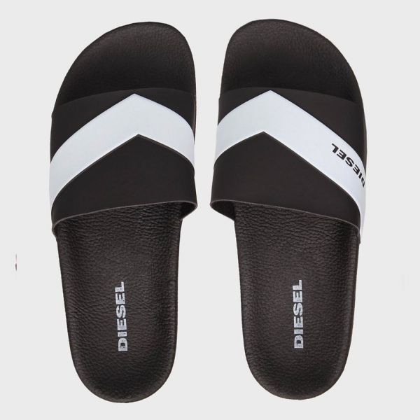 Diesel SA Maral Black White brand centr