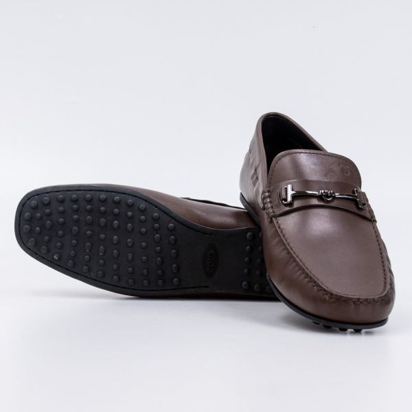 Мокасини Tod's Doppia T Fine City Gommino D90 Brown.