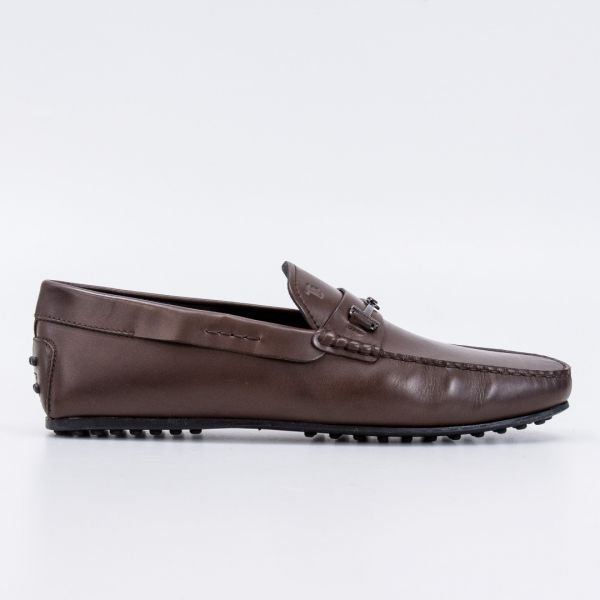 Мокасини Tod's Doppia T Fine City Gommino D90 Brown.