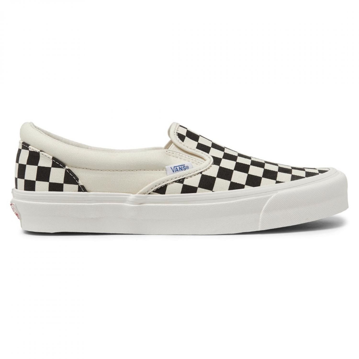 Vans og slip on white store
