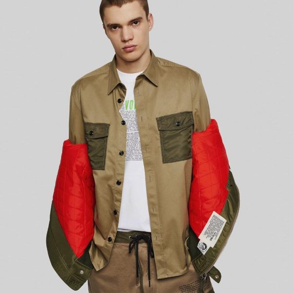 Бомбер Diesel J-Tanker Jacket.