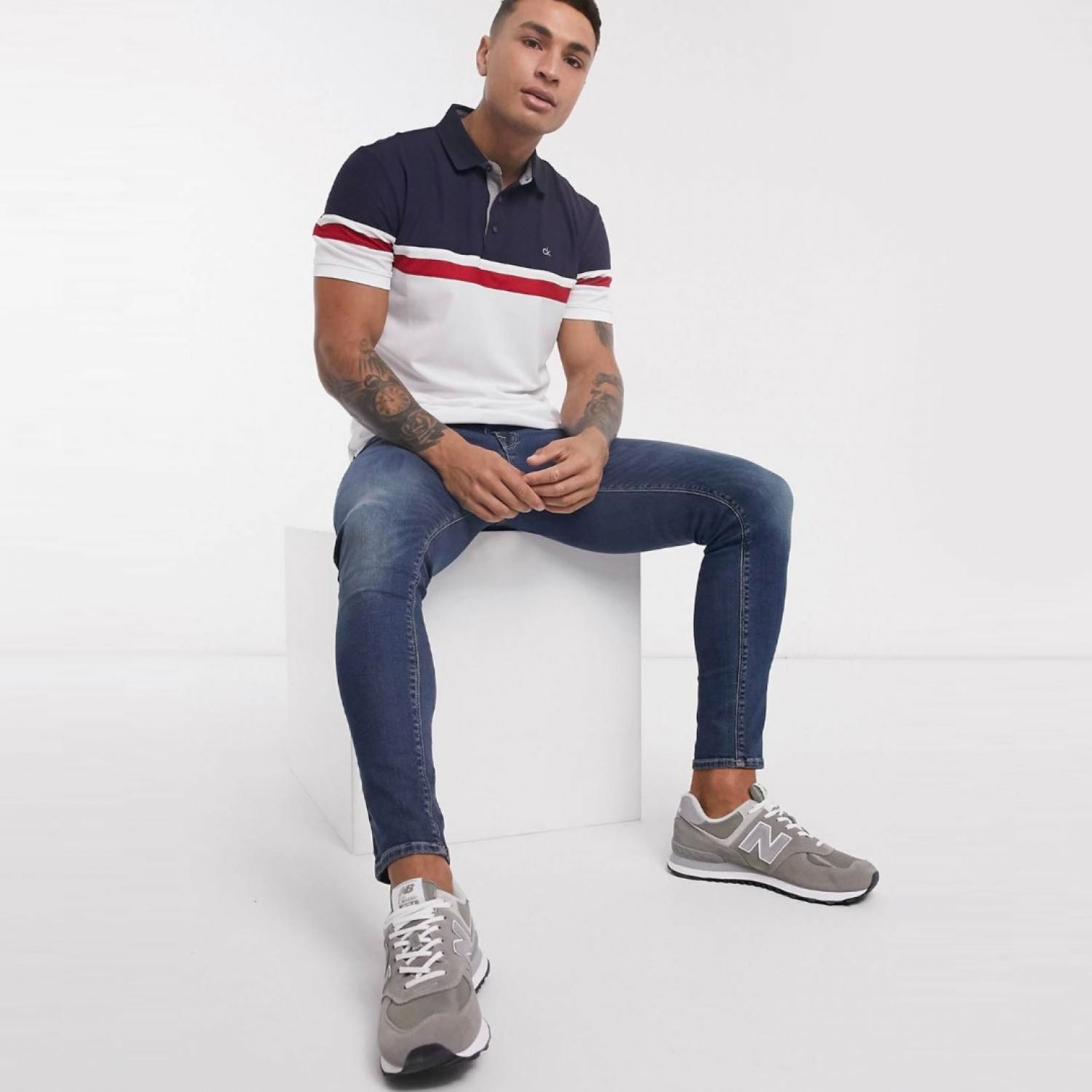 Calvin Klein Golf Pendant polo shirt brand centr