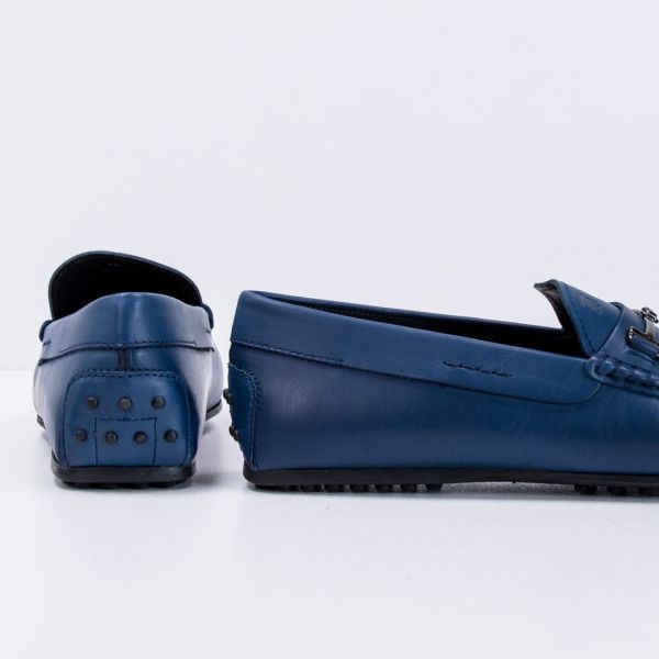 Мокасины Tod's Doppia T Fine City Gommino D90 BLU 2.