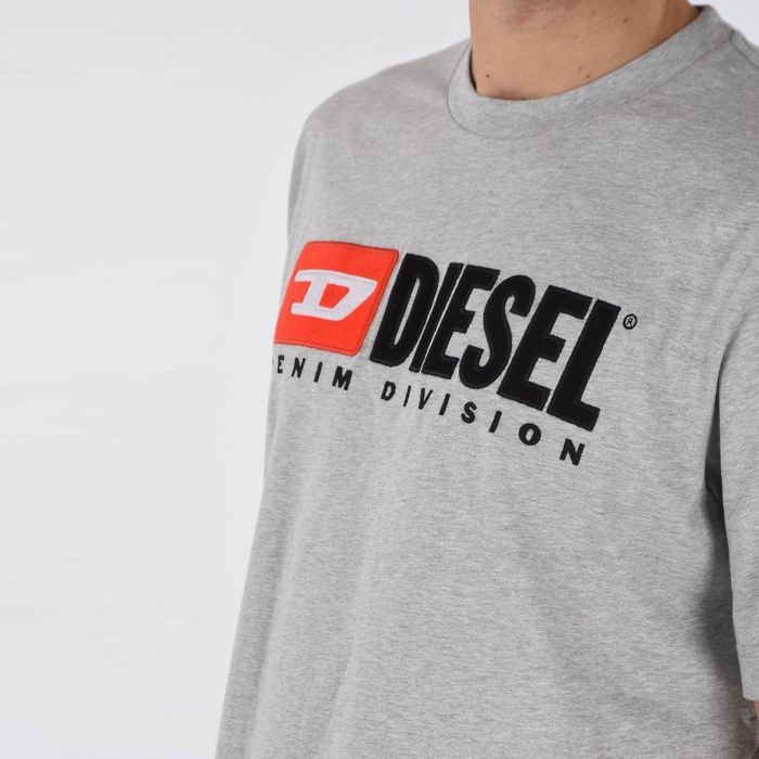 Футболка Diesel T-Just-Division Maglietta grey
