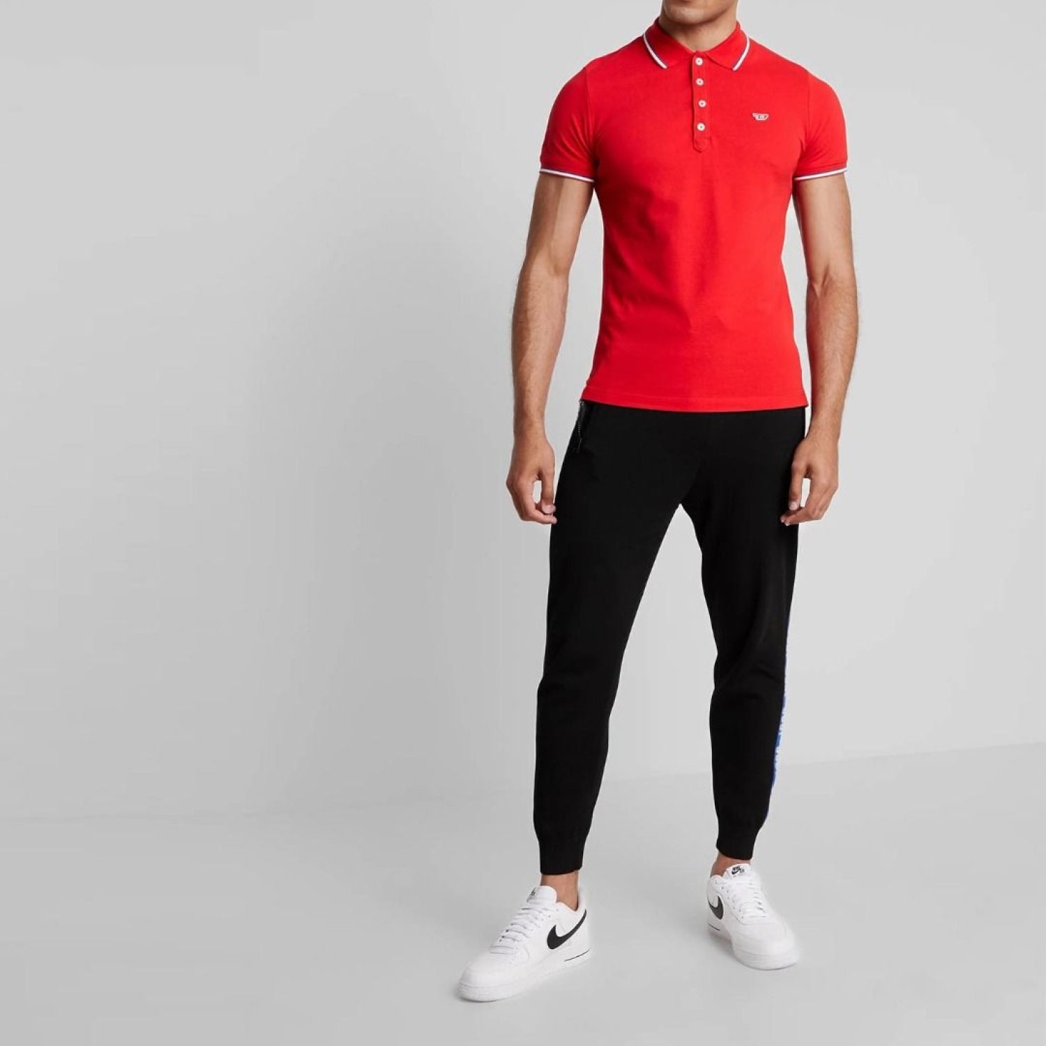 Поло Diesel T-Randy New Polo red