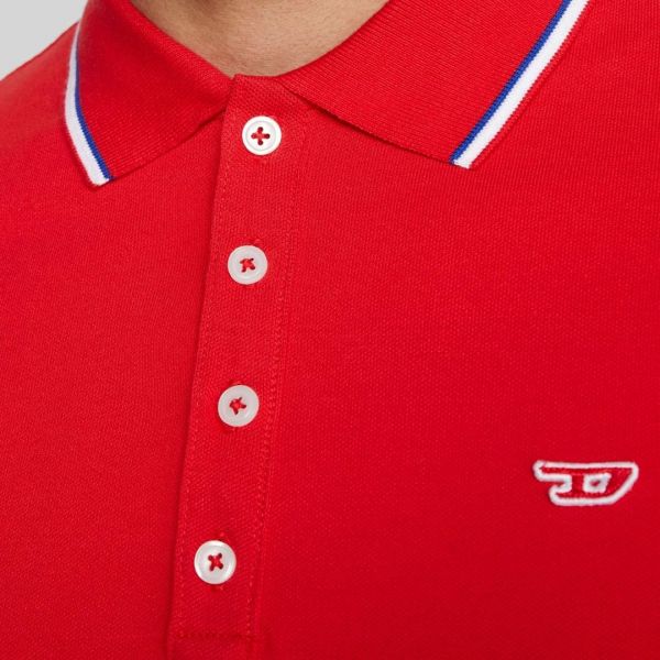 Поло Diesel T-Randy New Polo red.