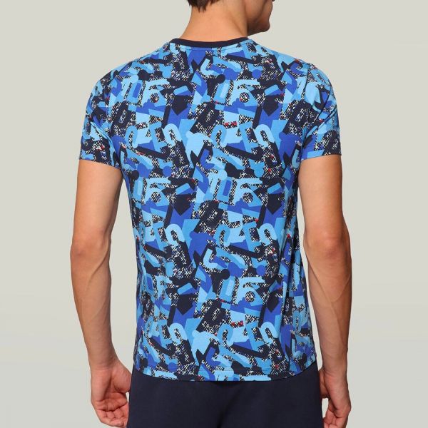 Футболка Bikkembergs C 7 001 00 E 2104 blue.