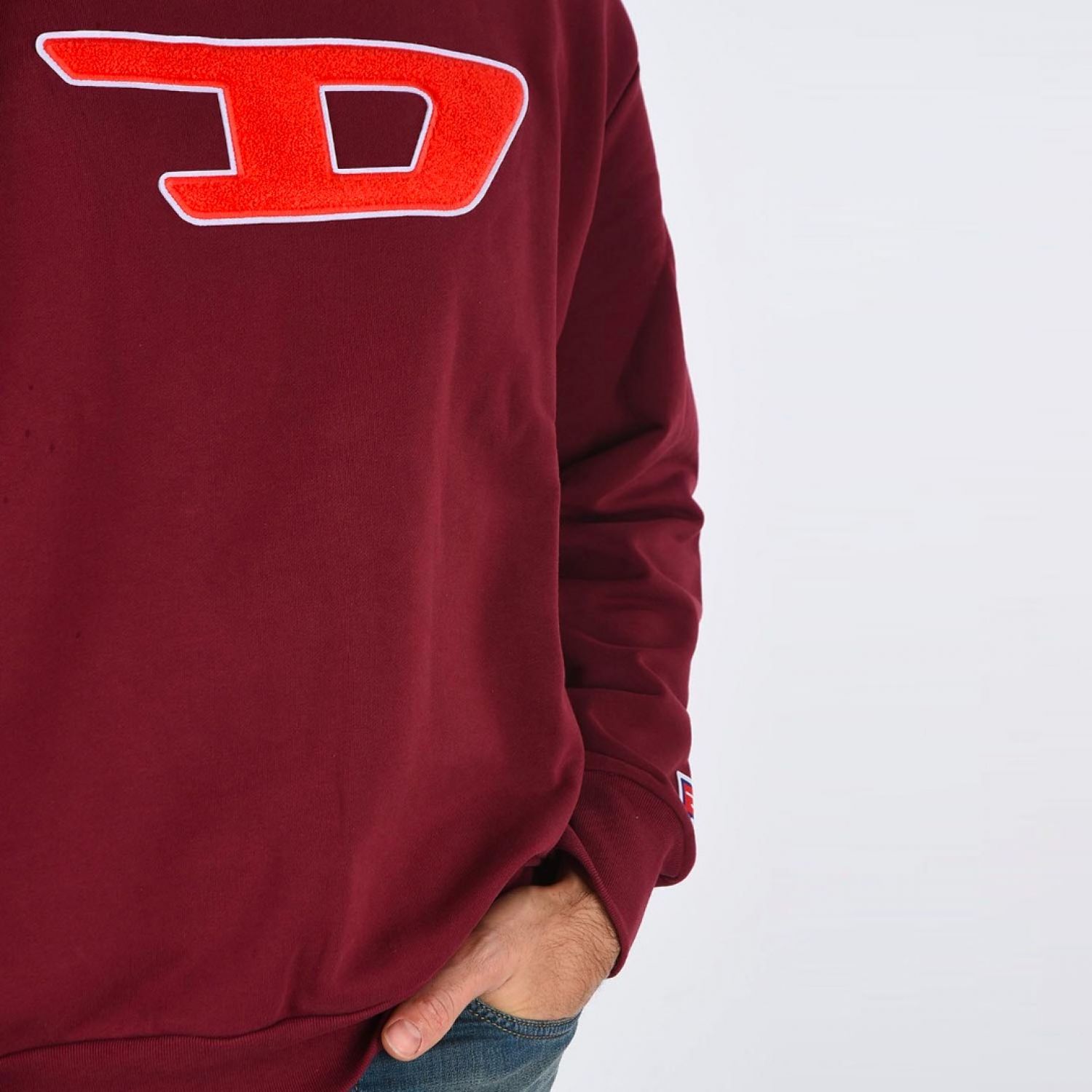 Свитшот Diesel S-Crew-Division-D Sweat-shirt по акционной