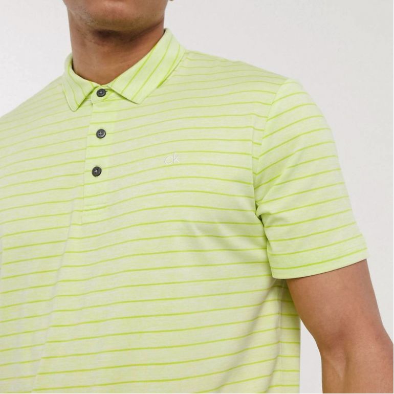 Поло Calvin Klein Golf Splice polo shirt green.
