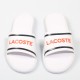 Шльопанці Lacoste L.30 Slide 218 1 CAW White/Navy/Pink Synthetic
