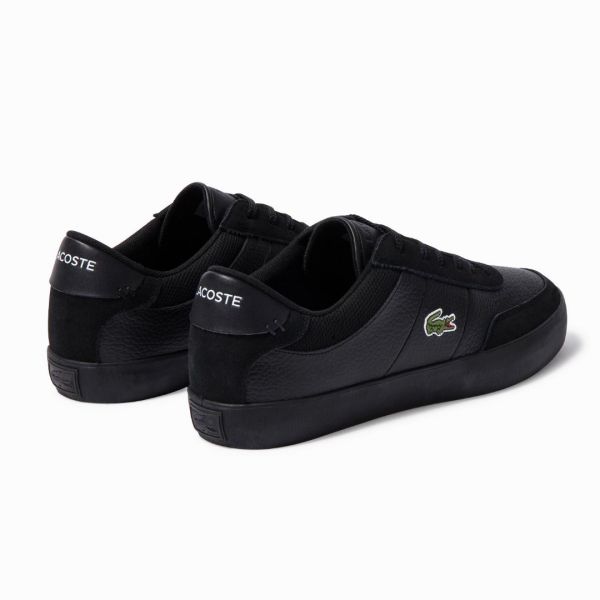 Кеды Lacoste Court-Master 120 4 CMA BLK/BLK LTH/SYN.