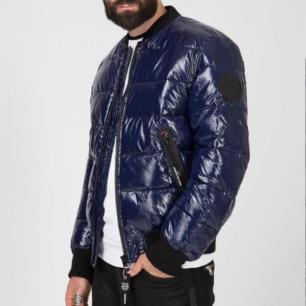 Diesel W ON Jacket Blue brand centr