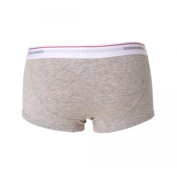 Боксеры Dsquared2 Twin Trunks Jersey Cotton Stretch grey.