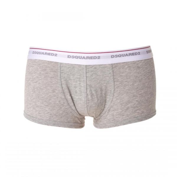 Боксеры Dsquared2 Twin Trunks Jersey Cotton Stretch grey.