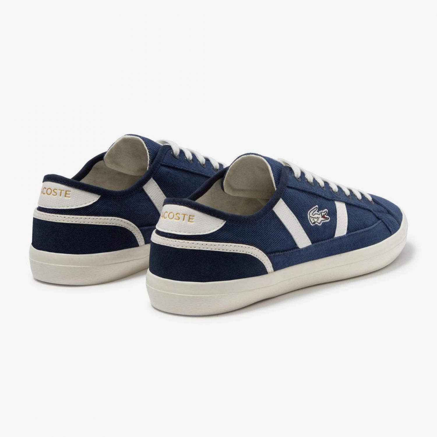 Lacoste Sideline 120 1 CMA CNV LTH NVY OFF WHT brand centr