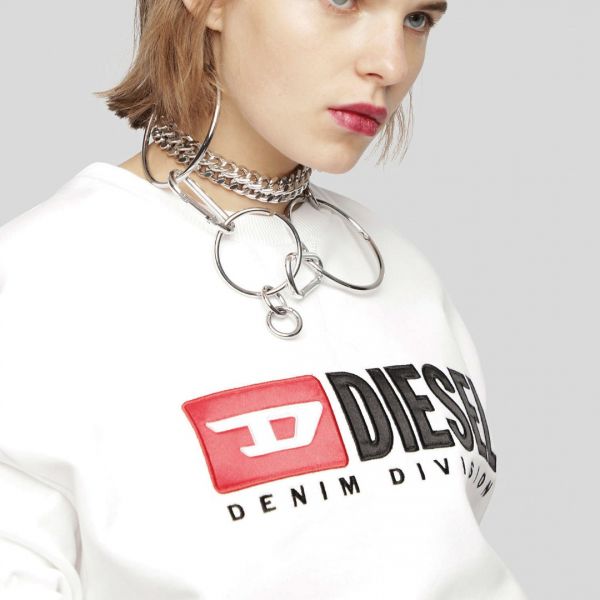 Свитшот Diesel F-Arap-A Felpa white.