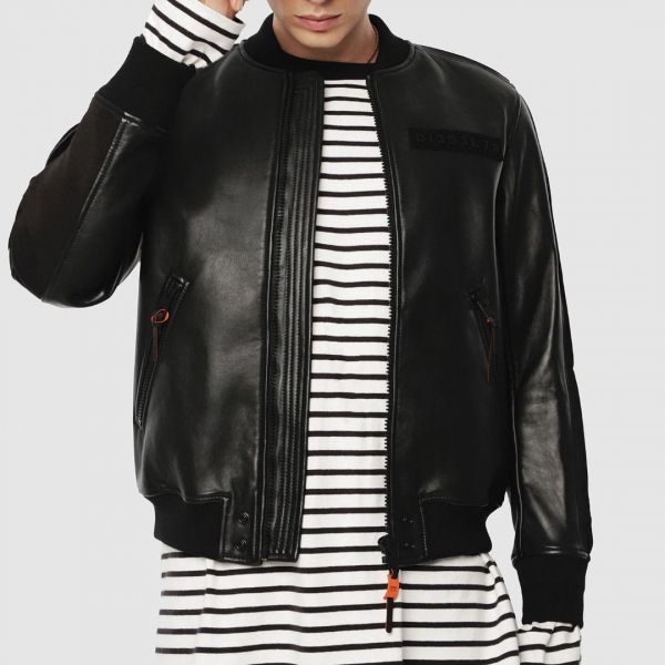 Кожаная куртка Diesel L-Yutakis Veste.