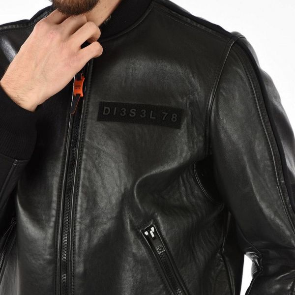 Кожаная куртка Diesel L-Yutakis Veste.