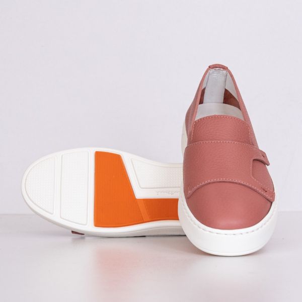 Слипоны Santoni WBCE60045BA6CMYLP50 dark pink.