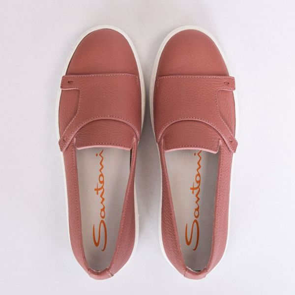 Слипоны Santoni WBCE60045BA6CMYLP50 dark pink.