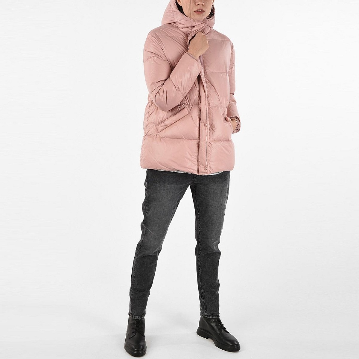 Пуховик Blauer Blouson Imbottito Pioma pink