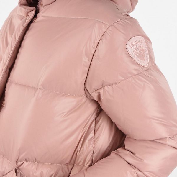 Пуховик Blauer Blouson Imbottito Pioma pink.