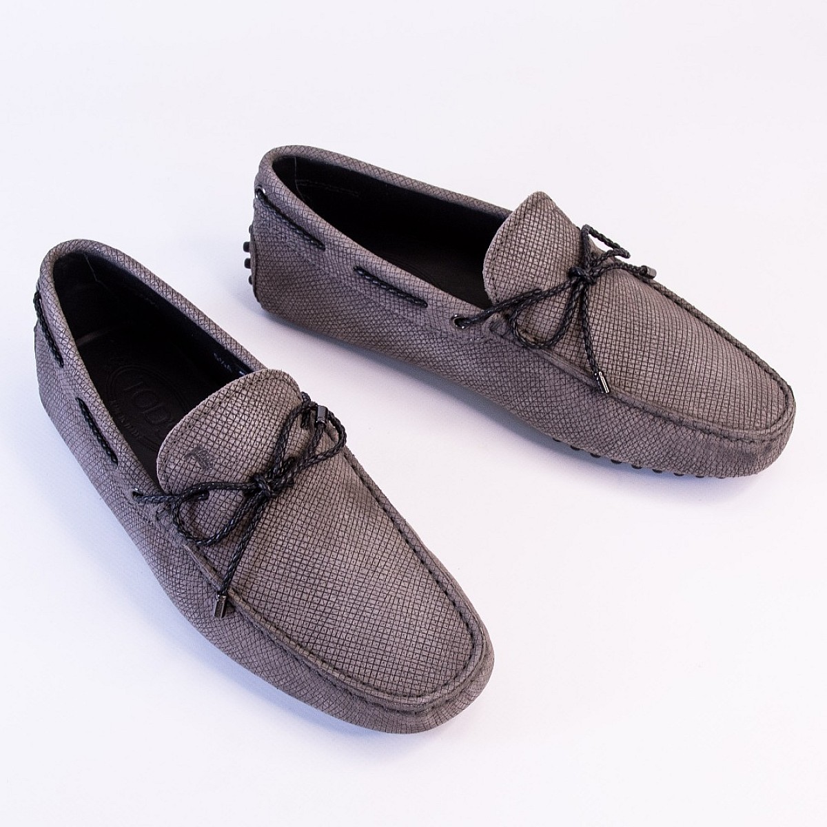 Мокасини Tod's Laccetto My Colors New Gommini 122 GZJ Ombra