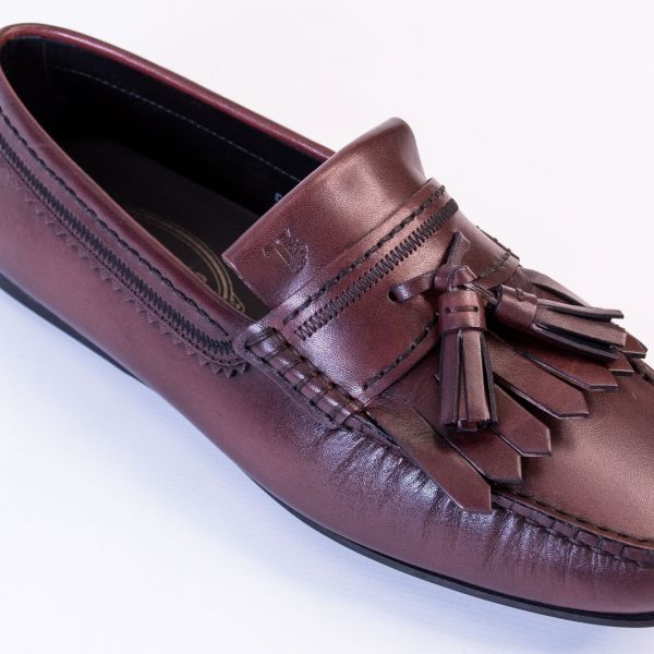 Мокасины Tod's Frastaglio Frangia City Gommino D9C.
