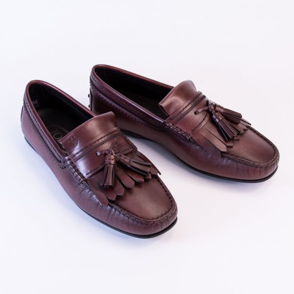 Мокасины Tod's Frastaglio Frangia City Gommino D9C.