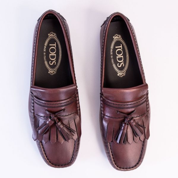Мокасины Tod's Frastaglio Frangia City Gommino D9C.