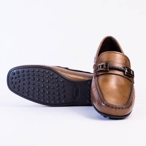 Мокасины Tod's Clamp Scoobydoo City Gommino D9C Cammello Scuro.