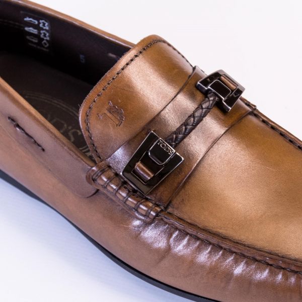 Мокасины Tod's Clamp Scoobydoo City Gommino D9C Cammello Scuro.