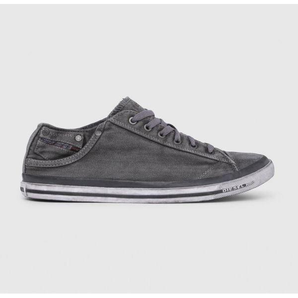 Diesel Exposure Low I Gunmetal brand centr