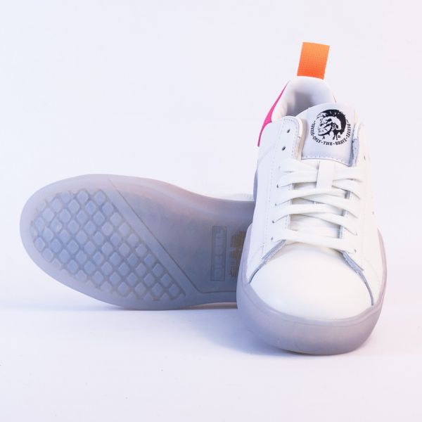 Кеди Diesel S-Clever Low W Star White/Pink Fluo.