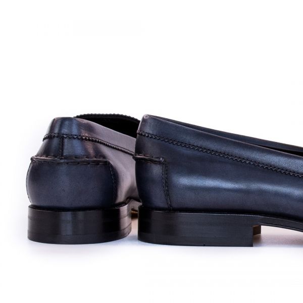 Лофери Tod's Mocassino Cuoio Formale RO D9C Inchiostro Chiar.