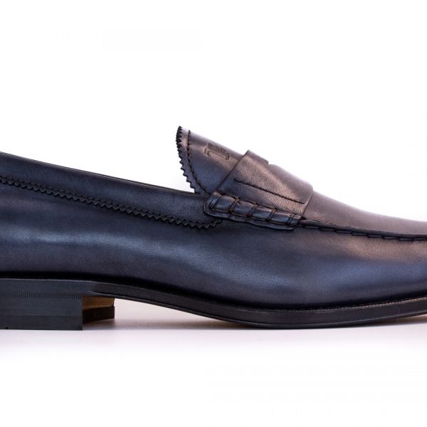 Лоферы Tod's Mocassino Cuoio Formale RO D9C Inchiostro Chiar.