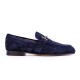Лофери Tod's Mocassino Doppia T Fine Cuoio 50A CCO Blu Denim SC