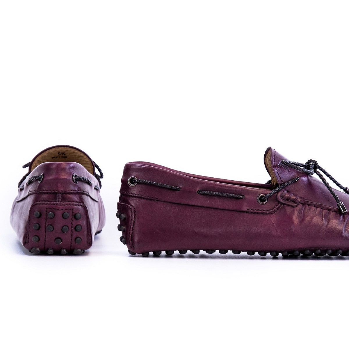 Мокасини Tod's Laccetto My Colors New Gommini 122 D90 Lampone SC