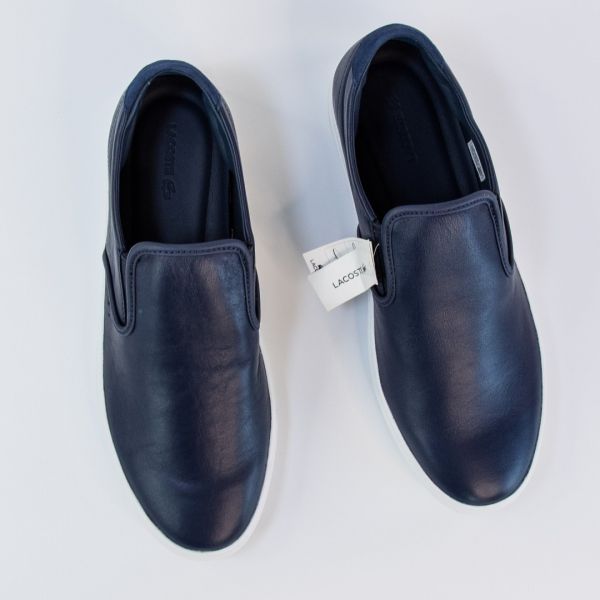 Сліпони Lacoste Alliot Slip-On 116 1 Cam NVY Leather.