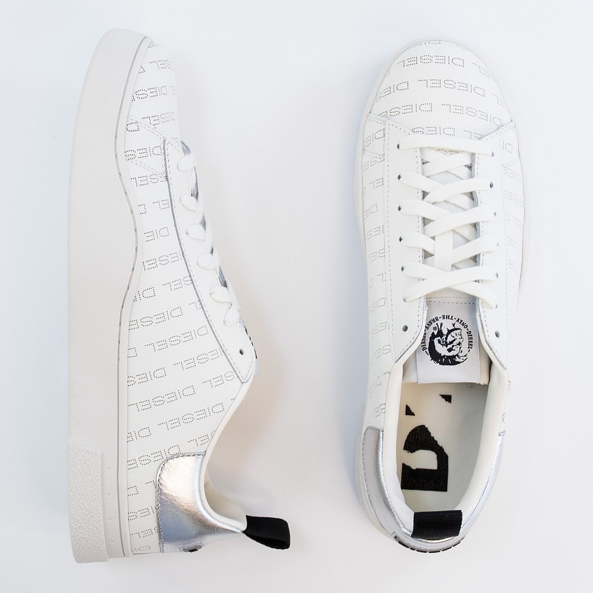 Кеди Diesel S-Cleverk Low Lace Star White/Silver