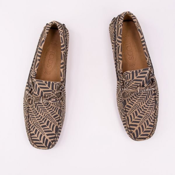 Мокасины Tod's Profilo Bicolor New Gommini 122 SFL Naturale.