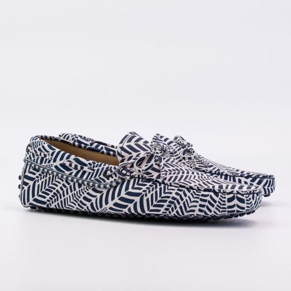 Мокасины Tod's Profilo Bicolor New Gommini 122 SFL Bianco.