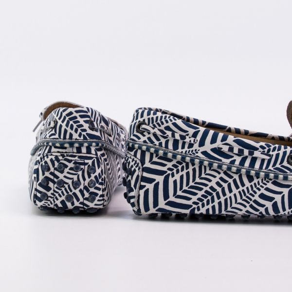Мокасины Tod's Profilo Bicolor New Gommini 122 SFL Bianco.