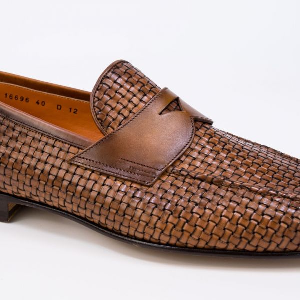 Лоферы Santoni MUNC16696LA3ESGDM40.