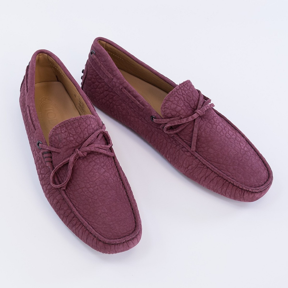Мокасини Tod's New Lacetto OCCH. New Gommini 122 SOF Mosto