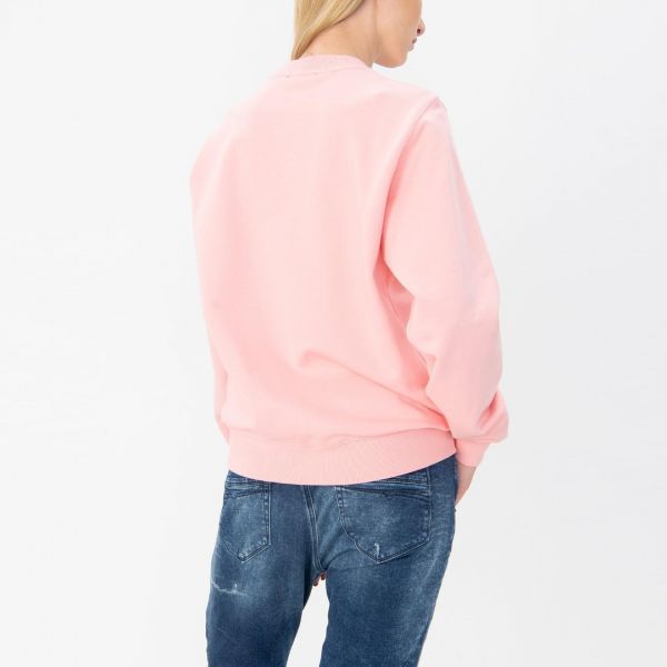 Свитшот Diesel F-ANG-D FELPA pink.