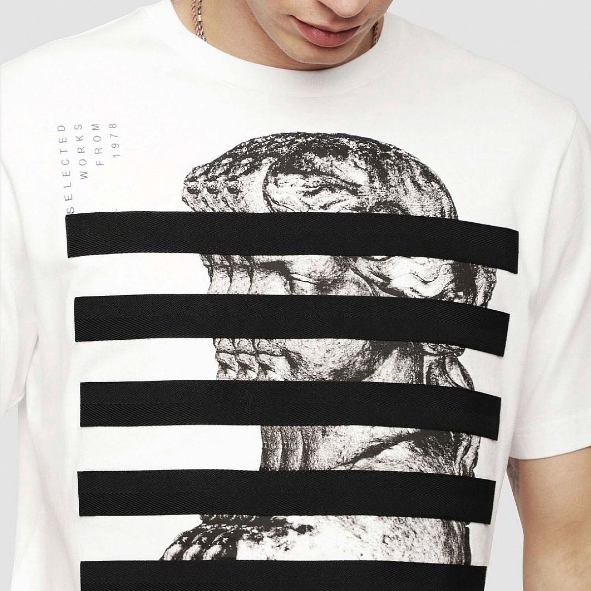 Футболка Diesel T-Just-YO Maglietta white
