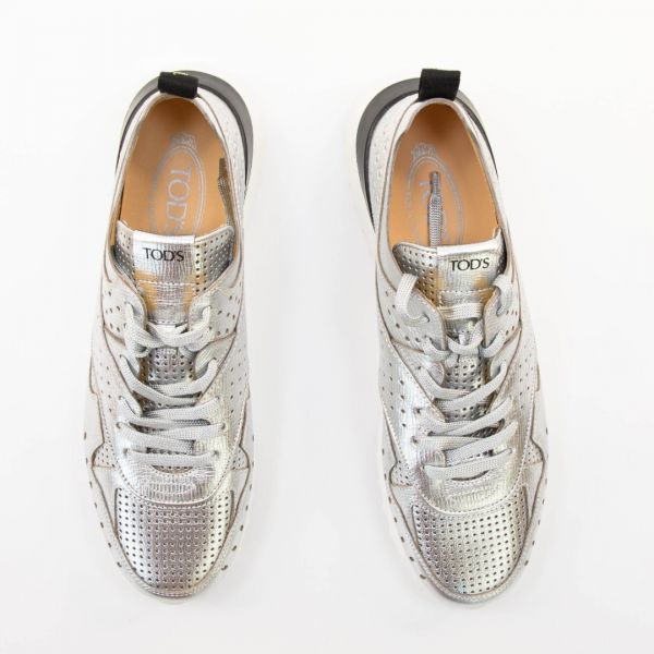 кросівки Tod's Fondo Sportivo 80A Allacciata BUC. HES Ghiaccio.