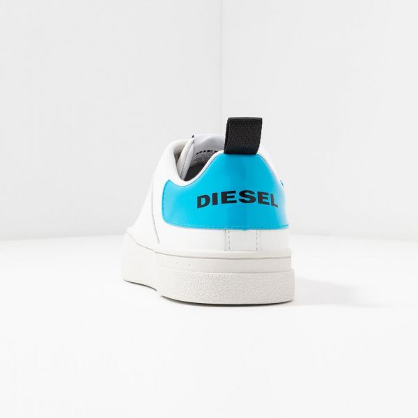 Кеды Diesel S-Clever Low Lace White/Blue Fluo.