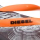 Шльопанці Diesel SA-Briian Black/Sun Orange
